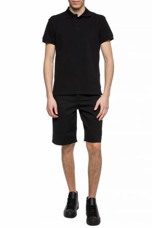 Logo-patched denim shorts, zdjęcie 2 Logo-patched denim shorts od Versace Jeans